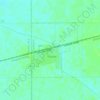 Carte topographique Ivesdale, altitude, relief