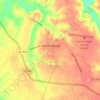 Carte topographique Hardinsburg, altitude, relief