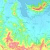 Carte topographique Commune d'Acul-du-Nord, altitude, relief