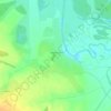 Carte topographique Делятичи, altitude, relief