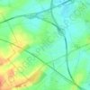 Carte topographique Ormes, altitude, relief