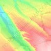 Carte topographique Трехсельское сельское поселение, altitude, relief