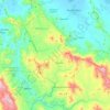 Carte topographique Commune Sainte-Suzanne, altitude, relief
