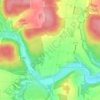 Carte topographique 93336, altitude, relief