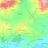Carte topographique Beni Rachid, altitude, relief