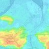 Carte topographique Les Veys, altitude, relief