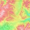 Carte topographique 66210, altitude, relief