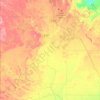 Carte topographique Forsyth Township, altitude, relief