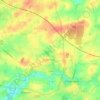 Carte topographique Domloup, altitude, relief