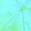 Carte topographique NN3 (Barharwa CD), altitude, relief