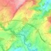 Carte topographique Mondorf-les-Bains, altitude, relief