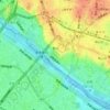 Carte topographique 野毛, altitude, relief