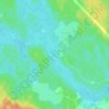 Carte topographique Смирновское озеро, altitude, relief
