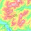 Carte topographique Mount Skokomish Wilderness, altitude, relief