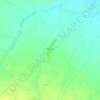 Carte topographique Ковальцы, altitude, relief