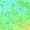 Carte topographique Schwarmstedt, altitude, relief