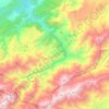 Carte topographique Sti Fadma ⵙⵜⵉ ⴼⴰⴹⵎⴰ ستي فاطمة, altitude, relief