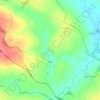 Carte topographique Swaby, altitude, relief