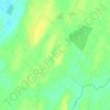 Carte topographique Liskilleen, altitude, relief