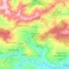 Carte topographique Tassala Lemtaï, altitude, relief