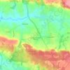 Carte topographique Locmaria-Grand-Champ, altitude, relief
