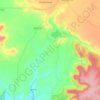 Carte topographique Sansar, altitude, relief
