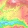 Carte topographique Unterlangenegg, altitude, relief