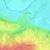 Carte topographique Иславское, altitude, relief