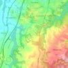 Carte topographique Gilead, altitude, relief
