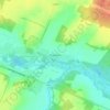 Carte topographique Ярошевичи, altitude, relief