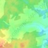 Carte topographique Паныши, altitude, relief