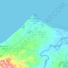 Carte topographique Ras El Ma, altitude, relief