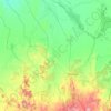 Carte topographique Loddon River, altitude, relief