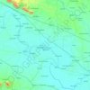 Carte topographique Palus, altitude, relief