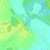 Carte topographique Филипповское, altitude, relief