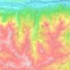 Carte topographique Fénis, altitude, relief