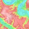 Carte topographique 27600, altitude, relief
