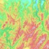 Carte topographique Nariel Valley, altitude, relief