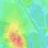 Carte topographique Верхние Осельки, altitude, relief