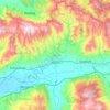 Carte topographique Nazilli, altitude, relief