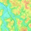 Carte topographique Frontenaud, altitude, relief