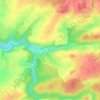 Carte topographique Solrinnes, altitude, relief