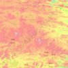 Carte topographique 安多县 ཨ་མདོ་རྫོང།, altitude, relief