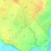 Carte topographique Рожково, altitude, relief