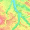 Carte topographique 28130, altitude, relief