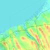 Carte topographique City of Oswego, altitude, relief