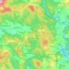 Carte topographique Saldenburg, altitude, relief