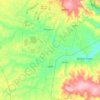 Carte topographique Várzea, altitude, relief