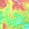 Carte topographique Waldbrunn (Westerwald), altitude, relief
