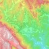 Carte topographique les Planes d'Hostoles, altitude, relief